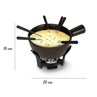 Fondue Set Nero 1.3 Litre